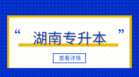 懷化學院專升本